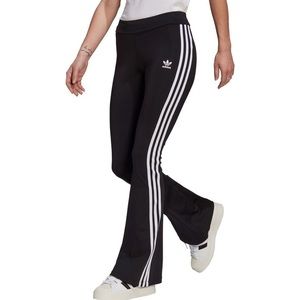 Adidas mid rise flare leggings